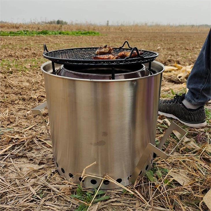Portable Solo Backpack Hiking Anti-smoke Windproof Stove
