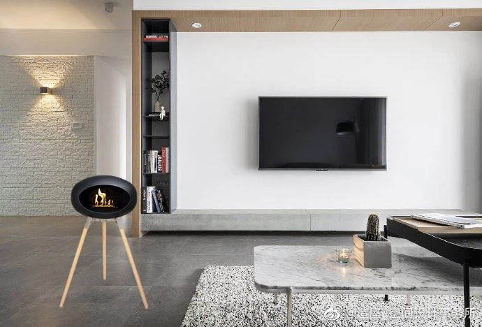 Free Standing Bio Ethanol Cocoon Fireplace