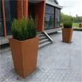 Rust-like Garden Used Planter Box