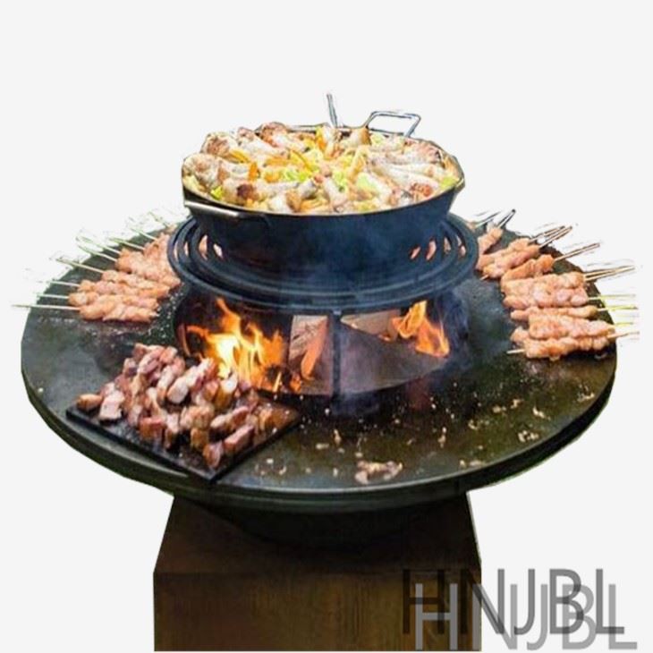 Corten Metal BBQ Grills