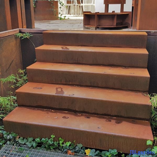 Corten stål hagetrinn