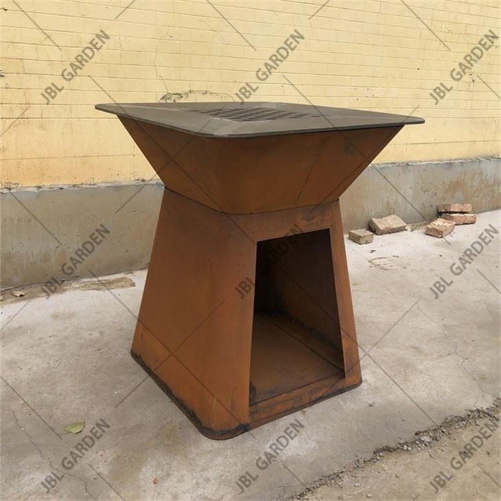 Fire Grill Corten Steel Bbq