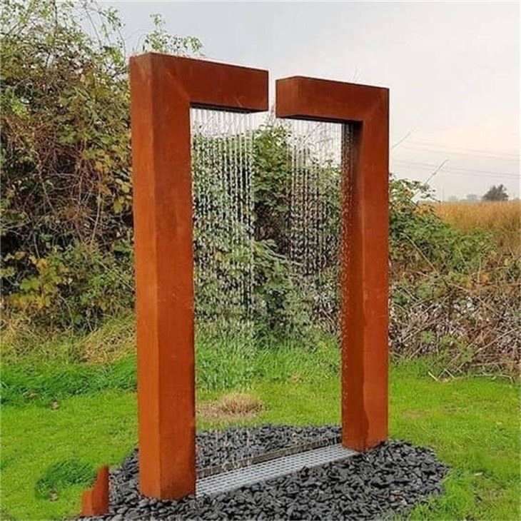 Metal Water Feature Garden Water Fountain