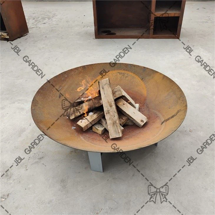Modern Wood Burning Bonfire Fire Pit