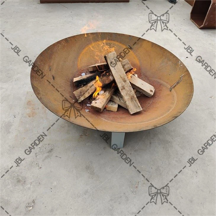 Modern Wood Burning Bonfire Fire Pit