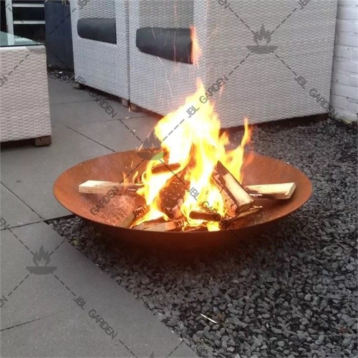 Outdoor Propane Fire Pit Set