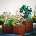 Powder Flower Pot For Home And Garden