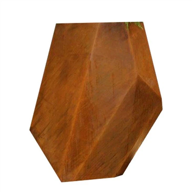 Rust Corten Steel Art Planters