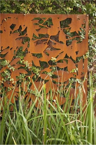 Corten Stål Hage Skjermpaneler