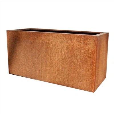 Corten Steel Planter For Public