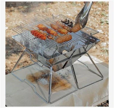 Kullgrill i rustfritt stål