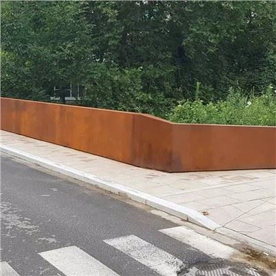 Stål metallkant
