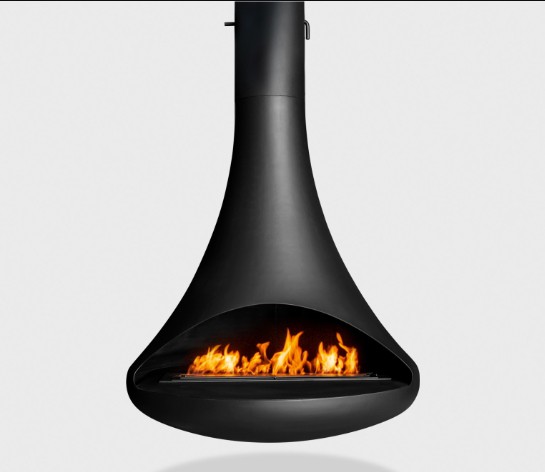 Sentralvarme peis i stuen