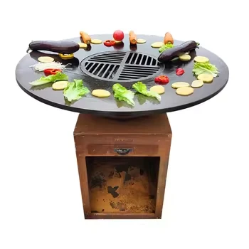Charcoal Corten Steel Barbecue
