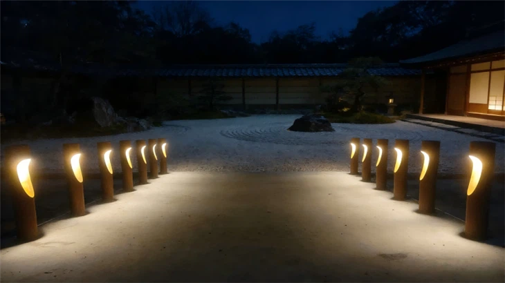 Corten Steel Crescent Garden Bollard Light high quality