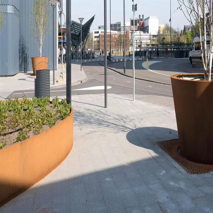 Metal Steel Plant Pots suppliers