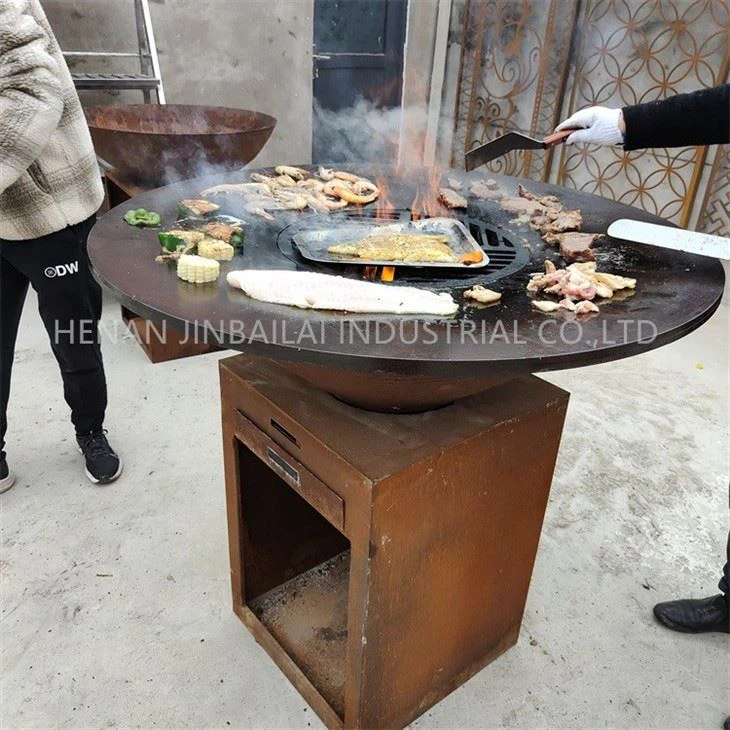 Outdoor Grill Table BBQ Fire Pit