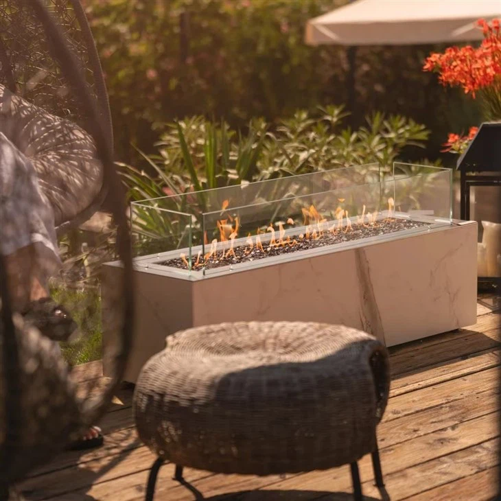 Outdoor Metal Gas Fire Pits