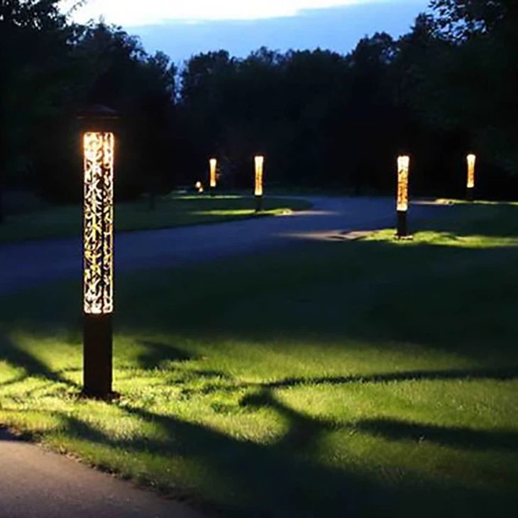 Outdoor Rust Steel Bollard Light price