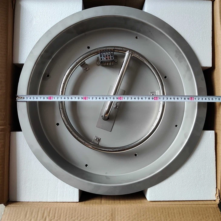 Round Gas Firepit Burner