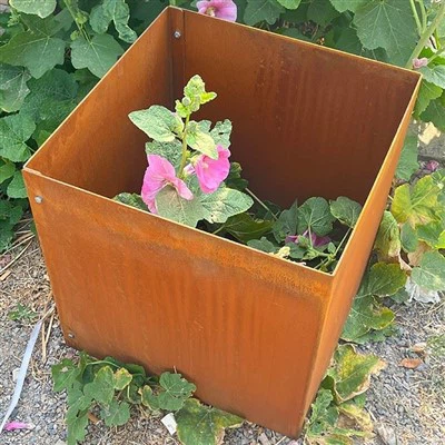 Moderne Corten Steel Planter