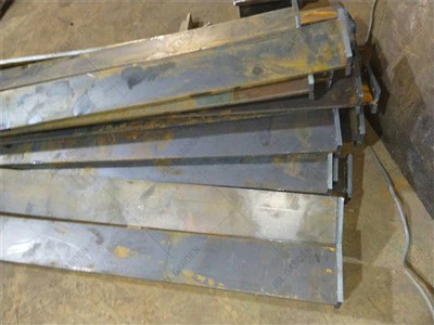 Corten/galvanisert stålgjerde