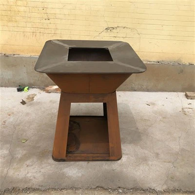 Corten Steel kull grillovn