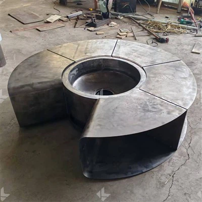 Utendørs bålplass til bål