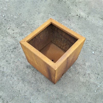 Premium Utendørs Corten Stål Planter