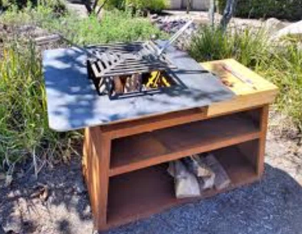 Steel Grill Firepits