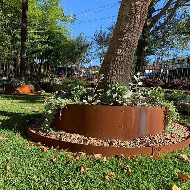 Steel Lawn Edge Installation