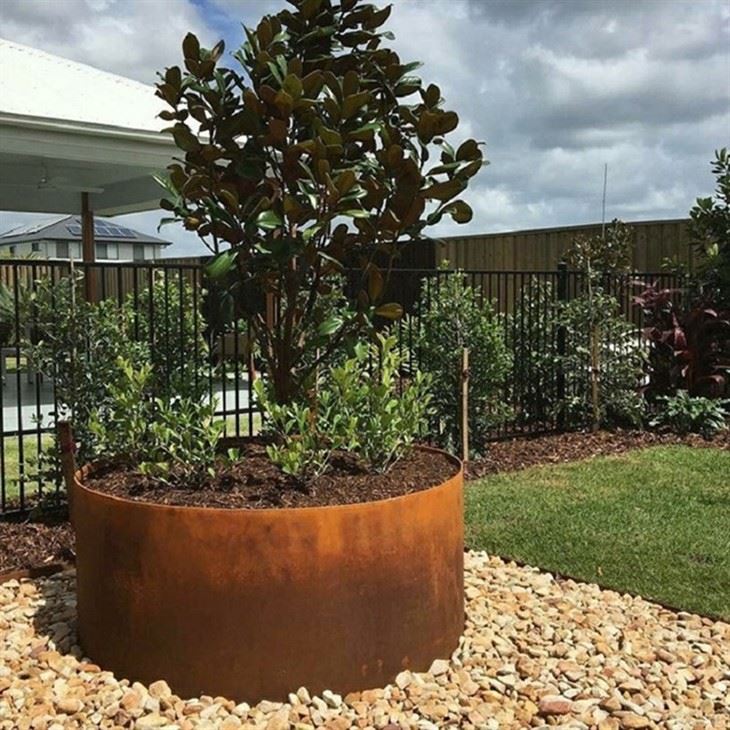 Steel Lawn Edge Installation